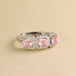 Carica l'immagine nella Galleria, Anello Trilogy Quadrato