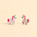 Carica l'immagine nella Galleria, Orecchini Bambina Unicorno