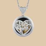 Carica l'immagine nella Galleria, Collana Chiama Angeli Con Albero a Cuore