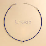 Carica l'immagine nella Galleria, Choker Cuore Zirconato