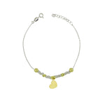 Carica l'immagine nella Galleria, Bracciale Pepite Con Pendenti