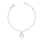 Carica l'immagine nella Galleria, Bracciale Con Luna e Pietra