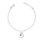 Carica l'immagine nella Galleria, Bracciale Con Luna e Pietra