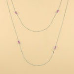 Carica l'immagine nella Galleria, Collana Baguette