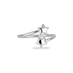 Carica l'immagine nella Galleria, Anello Doppia Stella