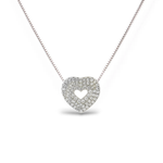 Carica l'immagine nella Galleria, Collana Cuore Zircone