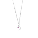 Carica l'immagine nella Galleria, Collana Con Luna e Pietra