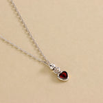 Carica l'immagine nella Galleria, Collana Pietra di Luce Cuore