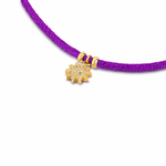 Carica l'immagine nella Galleria, Choker Raso con Sole Zirconato