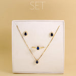 Carica l'immagine nella Galleria, Set Goccia Zirconata