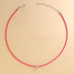 Carica l'immagine nella Galleria, Choker Cuore Zirconato