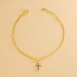 Carica l'immagine nella Galleria, Bracciale Croce Quadrata Piccola