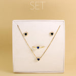 Carica l'immagine nella Galleria, Set Cuore Zirconato