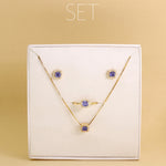 Carica l'immagine nella Galleria, Set Quadrato Zirconato