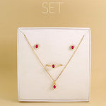 Carica l'immagine nella Galleria, Set Ovale Zirconato