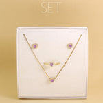 Carica l'immagine nella Galleria, Set Cuore Zirconato