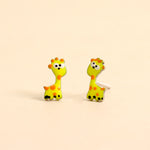 Carica l'immagine nella Galleria, Orecchini Bambina Giraffa