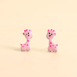 Carica l'immagine nella Galleria, Orecchini Bambina Giraffa