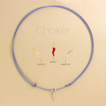 Carica l'immagine nella Galleria, Choker Cordino Corno