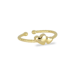 Carica l'immagine nella Galleria, Anello Doppio Cuore