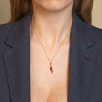 Carica l'immagine nella Galleria, Collana Con Corno Piccolo