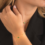 Carica l'immagine nella Galleria, Bracciale Baguette