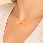 Carica l'immagine nella Galleria, Collana Con Iniziale Micro