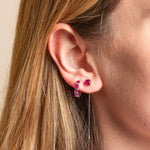 Carica l'immagine nella Galleria, Orecchini Cerchio Huggie Hoop