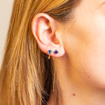 Carica l'immagine nella Galleria, Orecchini Heart a Cerchio