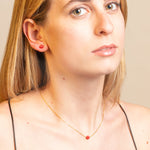 Carica l'immagine nella Galleria, Orecchini Con Perla Da 6 MM