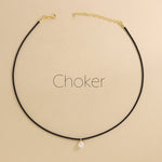 Carica l'immagine nella Galleria, Choker Colore di Perla