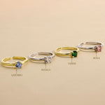 Carica l'immagine nella Galleria, Anello Tondo Swarovski