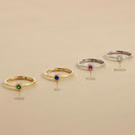 Carica l'immagine nella Galleria, Anello Con Cerchio Mini