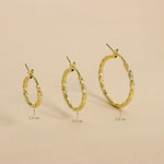 Carica l'immagine nella Galleria, Orecchini A Cerchio "Beatrice"