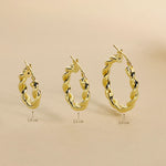 Carica l'immagine nella Galleria, Orecchini A Cerchio "Sofia"