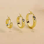 Carica l'immagine nella Galleria, Orecchini A Cerchio "Giulia"