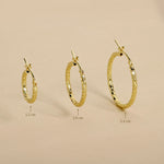 Carica l'immagine nella Galleria, Orecchini A Cerchio "Aurora"