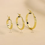 Carica l'immagine nella Galleria, Orecchini A Cerchio "Stephany"