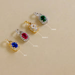 Carica l'immagine nella Galleria, Collana Doppia Con Ovale