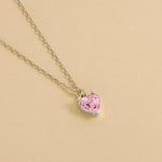 Carica l'immagine nella Galleria, Collana Cuore Swarovski
