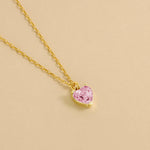 Carica l'immagine nella Galleria, Collana Cuore Swarovski