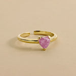 Carica l'immagine nella Galleria, Anello Cuore Swarovski