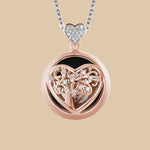 Carica l'immagine nella Galleria, Collana Chiama Angeli Con Albero a Cuore