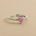 Carica l'immagine nella Galleria, Anello Cuore Swarovski