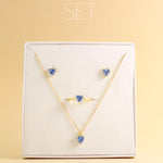 Carica l'immagine nella Galleria, Set Cuore Swarovski