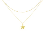 Carica l'immagine nella Galleria, Collana Doppia Con Pendente