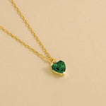 Carica l'immagine nella Galleria, Collana Cuore Swarovski