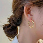 Carica l'immagine nella Galleria, Orecchini A Cerchio "Sofia"