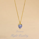 Carica l'immagine nella Galleria, Collana Cuore Swarovski