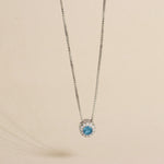 Carica l'immagine nella Galleria, Collana Con Cerchio Zirconato